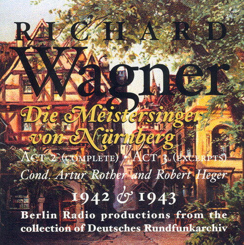 UPC 0017685106828 Die Meistersinger: Act 2 Compl Act 3 Excerpts / CD・DVD 画像