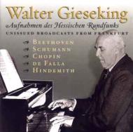UPC 0017685107429 Beethoven / Schumann / Falla / Piano Sonata.23 / Fantasie / A Night In The Garden Of Spain: Gieseking 輸入盤 CD・DVD 画像