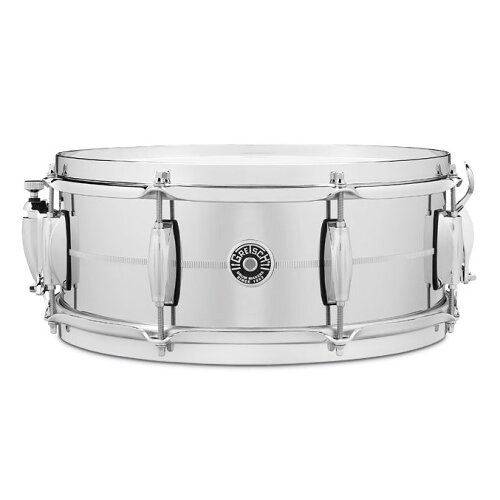 UPC 0019239426406 Gretsch GB-4165S Brooklyn Snare Drum Metal Shell / Chrome Over Steel 14