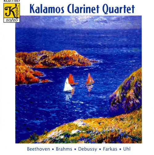 UPC 0019688105723 Clarinet Quartets KalamosClarinet ,Beethoven ,Monroe ,Farkas CD・DVD 画像