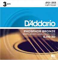 UPC 0019954126063 D’Addario ダダリオ EJ16-3D 楽器・音響機器 画像