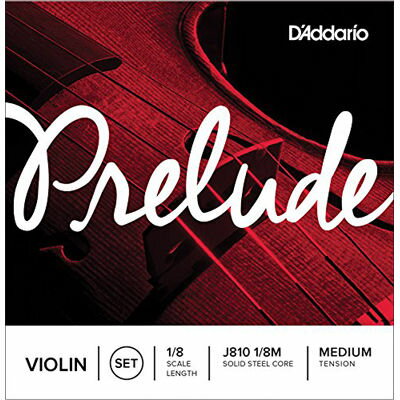 UPC 0019954162054 D’Addario｜ダダリオ バイオリン弦 PRELUDEセット J810 1/8M PRELUDE SET MED ミディアム 楽器・音響機器 画像