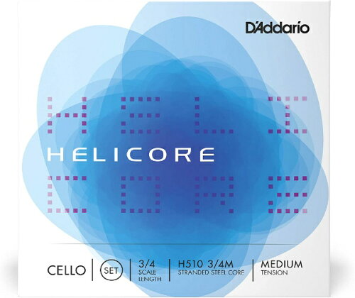 UPC 0019954938482 ダダリオ チェロ弦 helicore h510 3/  medium tension 楽器・音響機器 画像