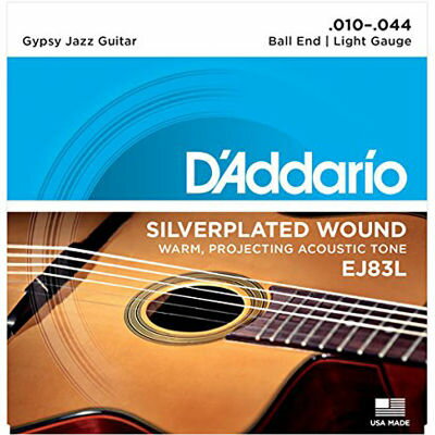 UPC 0019954953263 D’Addario (ダダリオ) ジプシージャズギター弦 EJ83L 楽器・音響機器 画像