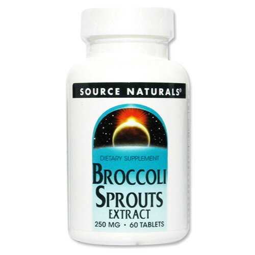 UPC 0021078011040 Source Naturals Broccoli Sprouts （60T）ブロッコリー・スプラウト（ブロッコリーの新芽） ダイエット・健康 画像