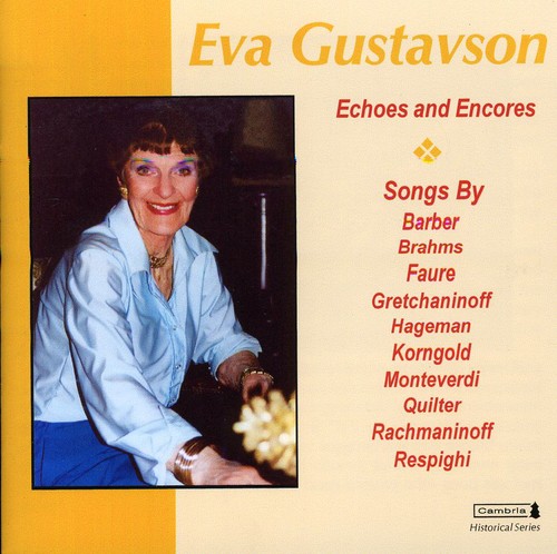 UPC 0021475011421 Echoes & Encores-Eva Gusta / Korngold CD・DVD 画像