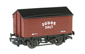 UPC 0022899770147 鉄道模型 バックマン HO 28-77014 きかんしゃトーマス 塩の有蓋貨車 ホビー 画像