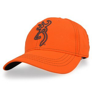 UPC 0023614464761 Browning 野球帽 ブレイズオレンジ Hi-Viz Blaze ロゴ入り ブローニング Orange ハイビズブレイズ スポーツ・アウトドア 画像