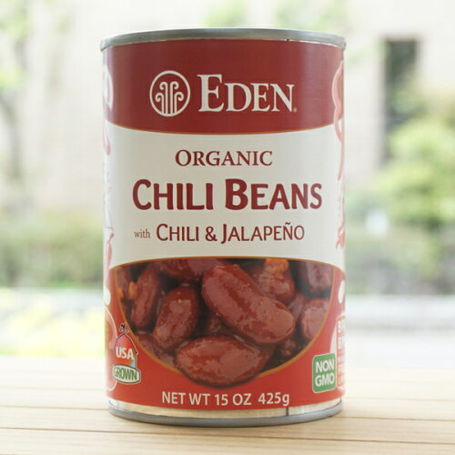 UPC 0024182002843 アリサン エデン 有機チリビーンズ 缶詰 425g 食品 画像