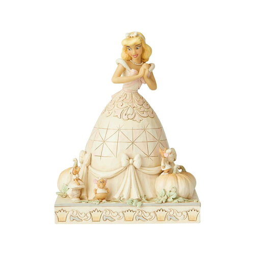 UPC 0028399144174 エネスコ Enesco Disney Traditions by Jim Shore White Woodland Cinderella Figurine 8 Inch Multicolor ホビー 画像