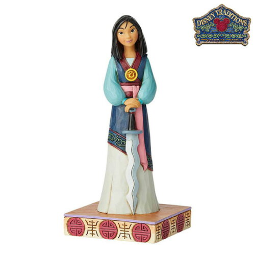 UPC 0028399144242 Enesco Disney Traditions by Jim Shore Princess Passion Mulan Figurine 7.25 Inch Multicolor ホビー 画像