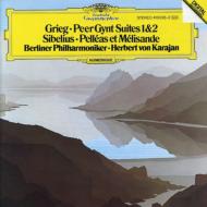 UPC 0028941002624 Grieg グリーグ / ペール・ギュント 組曲第1番、第2番 ＋シベリウス：悲しきワルツ カラヤン＆ベルリン・フィル 輸入盤 CD・DVD 画像