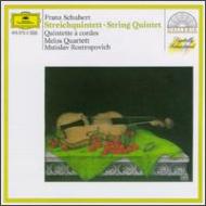 UPC 0028941537324 Schubert シューベルト / String Quintet: Melos Q Rostropovich Vc 輸入盤 CD・DVD 画像