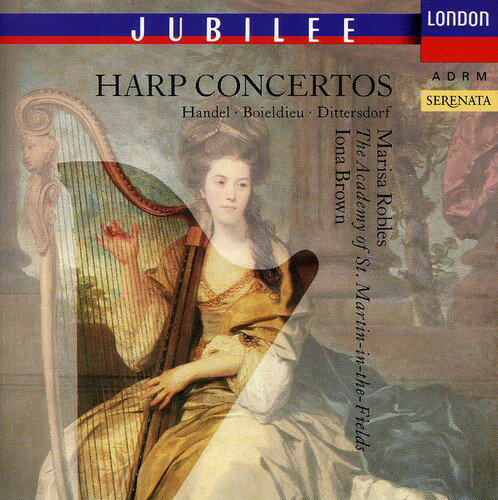 UPC 0028942572324 Handel / Boismortier / Harp Concertos: Robles, Brown / Asmf 輸入盤 CD・DVD 画像