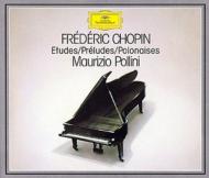 UPC 0028943122122 Chopin ショパン / 24の練習曲 24の前奏曲 ポロネーズ集 ポリーニ 3CD 輸入盤 CD・DVD 画像