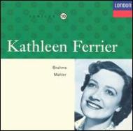 UPC 0028943347723 Mahler / Brahms / Songs: Ferrier Vol.10 輸入盤 CD・DVD 画像