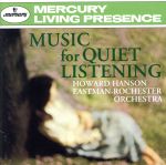 UPC 0028943434720 Music for Quiet Listening / Hanson CD・DVD 画像