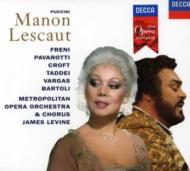UPC 0028944020021 Puccini プッチーニ / Manon Lescaut: Levine / Met Opera Freni Pavarotti Croft Bartoli 輸入盤 CD・DVD 画像
