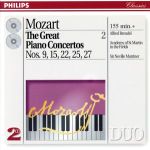 UPC 0028944257120 Mozart モーツァルト / ピアノ協奏曲第9、15、22、25、27番 ブレンデル p 、マリナー＆ASMF 輸入盤 CD・DVD 画像
