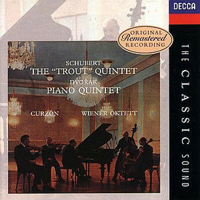 UPC 0028944860221 Schubert Dvorak；Piano Quint Clifford ,V．P．O ,CurzonCurzon CD・DVD 画像