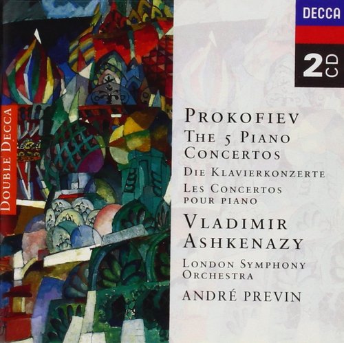 UPC 0028945258829 Prokofiev プロコフィエフ / ピアノ協奏曲全集 アシュケナージ、プレヴィン＆ロンドン交響楽団 2CD 輸入盤 CD・DVD 画像