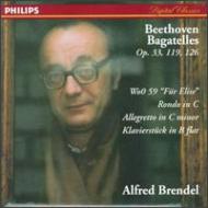 UPC 0028945603124 Beethoven ベートーヴェン / Bagatelles ブレンデル 輸入盤 CD・DVD 画像