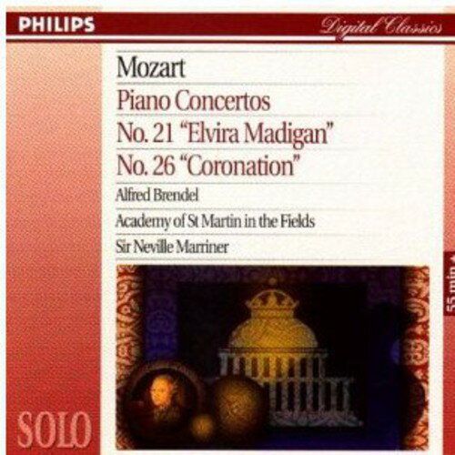 UPC 0028945666129 Piano Concertos N． 21 ＆ 26 W．A．Mozart CD・DVD 画像