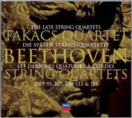 UPC 0028947084921 Beethoven ベートーヴェン / 弦楽四重奏曲第11～16番、大フーガ タカーチ四重奏団 輸入盤 CD・DVD 画像