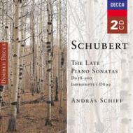 UPC 0028947518426 Schubert シューベルト / ピアノ・ソナタ第19～21番、即興曲集D．899 アンドラーシュ・シフ p 輸入盤 CD・DVD 画像