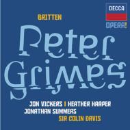UPC 0028947826699 Britten ブリテン / ピーター・グライムズ 全曲 C．デイヴィス＆コヴェント・ガーデン王立歌劇場、ヴィッカーズ、ハーパー、他 1978 ステレオ 2CD 輸入盤 CD・DVD 画像