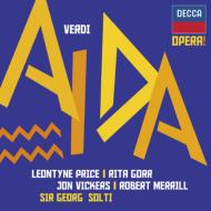 UPC 0028947826798 Verdi ベルディ / アイーダ 全曲 ショルティ＆ローマ歌劇場、L．プライス、ヴィッカーズ、他 1961 ステレオ 2CD 輸入盤 CD・DVD 画像