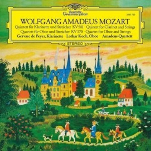 UPC 0028947951193 Mozart モーツァルト / クラリネット五重奏曲、オーボエ四重奏曲 ペイエ、L．コッホ、アマデウス四重奏団 CD・DVD 画像