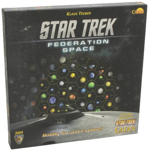 UPC 0029877030040 Star Trek Catan Federation Space Map スタートレック おもちゃ 画像