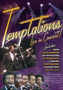 UPC 0032031167094 DVD TEMPTATIONS / LIVE IN CONCERT CD・DVD 画像