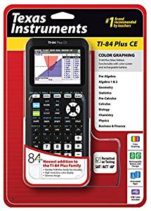 UPC 0033317206667 Texas Instruments TI-84 Plus CE グラフ電卓 ブラック 日用品雑貨・文房具・手芸 画像
