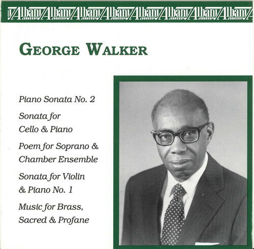 UPC 0034061015420 Walker Chamber Music GeorgeWalker CD・DVD 画像