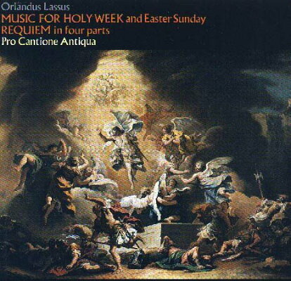 UPC 0034571163215 Music for Holy Week Lassus ,ProCantioneAntiqua ,Turner CD・DVD 画像