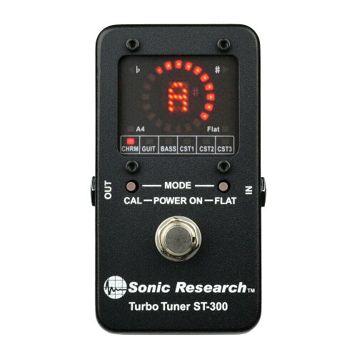 UPC 0040232371547 Sonic Research/ソニック・リサーチ ST-300 Turbo Tuner 高精度ストロボ・チューナー 楽器・音響機器 画像