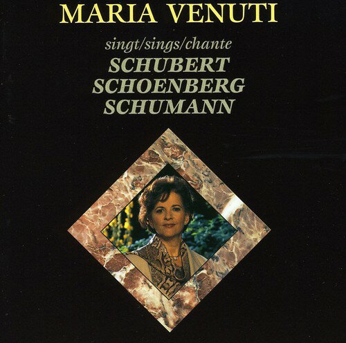 UPC 0040888897125 Maria Venuti Sings Schubert / Schubert CD・DVD 画像