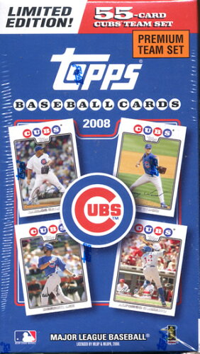 UPC 0041116283864 MLB 2008 TOPPS GIFT SET CHICAGO CUBS版 ホビー 画像
