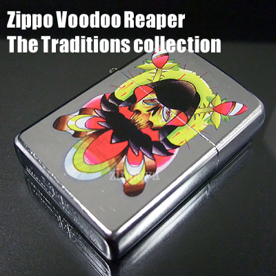 UPC 0041689209100 ZIPPO ジッポ ライター ジッポライター Voodoo Reaper The Traditions collection 20910 ホビー 画像