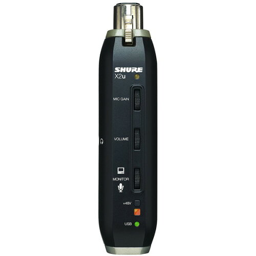 UPC 0042406164740 SHURE デジタルマイクロホンアダプター X2U 楽器・音響機器 画像