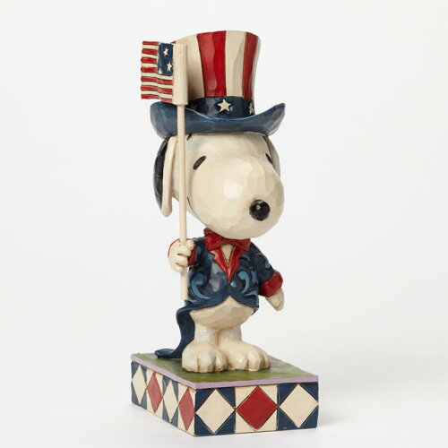 UPC 0045544719117 Peanuts by Jim Shore -Patriotic Snoopy- #4043617 ホビー 画像