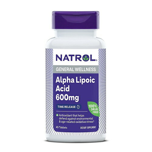 UPC 0047469052294 natrol  incl laci le beau teas  alpha lipoic acid time release, time release 45 tabs   ダイエット・健康 画像