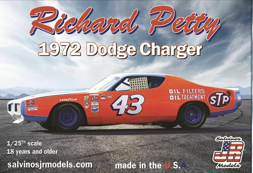 UPC 0051497280147 1/25 NASCAR 1972 ダッジ・チャージャー #43 