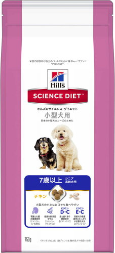 UPC 0052742272603 サイエンス・ダイエット シニア 小型犬用 高齢犬用 750g ペット・ペットグッズ 画像