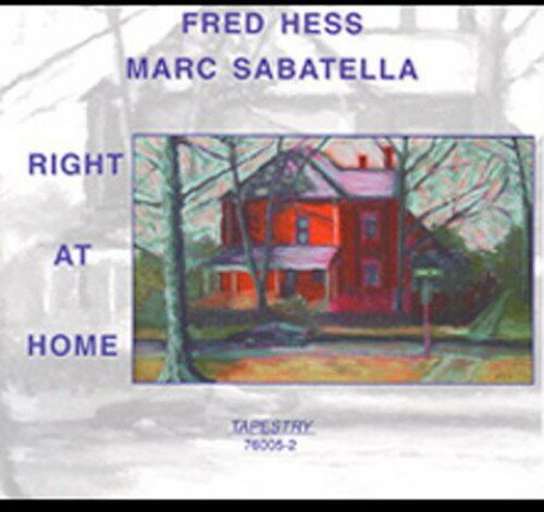 UPC 0054987600524 Right at Home FredHess CD・DVD 画像