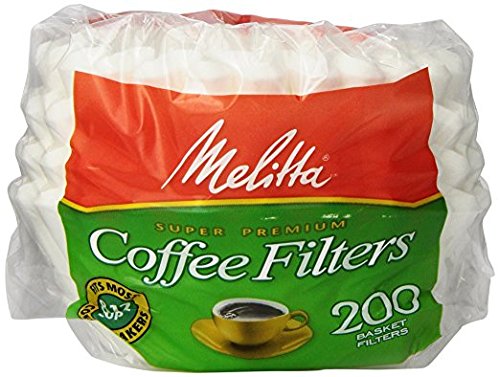 UPC 0055437629522 Melitta 8-12 cups White Basket Coffee Filter キッチン用品・食器・調理器具 画像