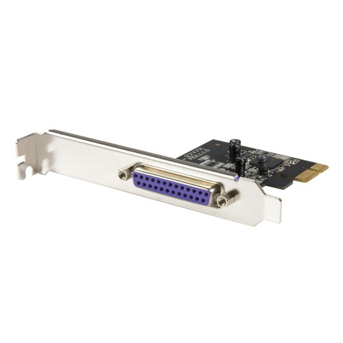 UPC 0065030824170 StarTech.com パラレル1ポート増設PCIe カード PEX1P パソコン・周辺機器 画像
