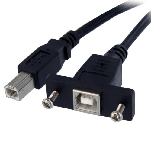 UPC 0065030835411 StarTech.com USB2.0 パネルマウント型ケーブル USBPNLBFBM1 パソコン・周辺機器 画像